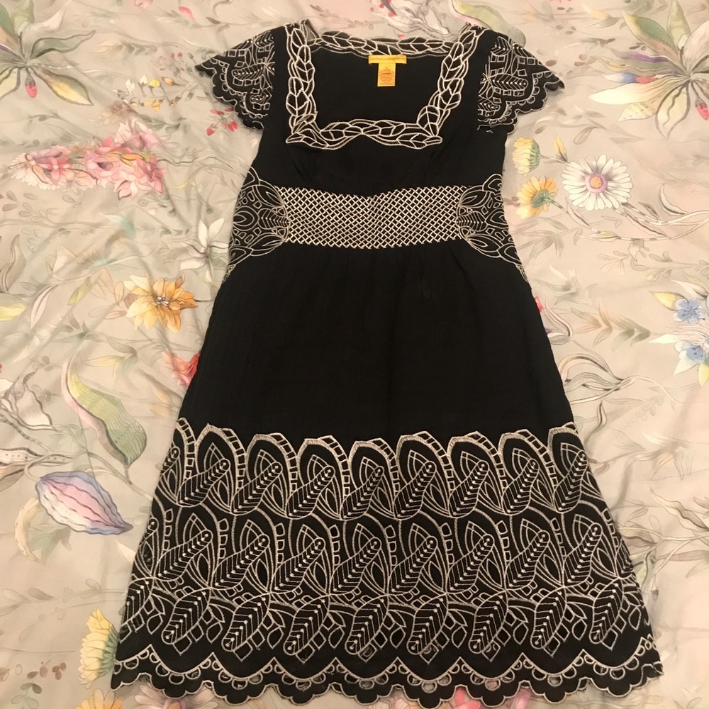 Catherine Malandrino embroidered dress